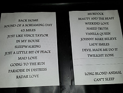 Golden Earring acoustic setlist March 03, 2014 Zoetermeer - Stadstheater
